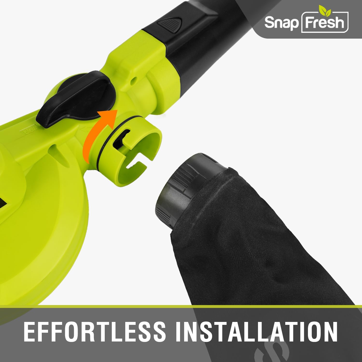 SnapFresh Dust Collection Bag, Dust Collection Bag for SnapFresh Cordless 2-in-1 Leaf Blower/Vacuum, Model: BBT-YOR03-NEW