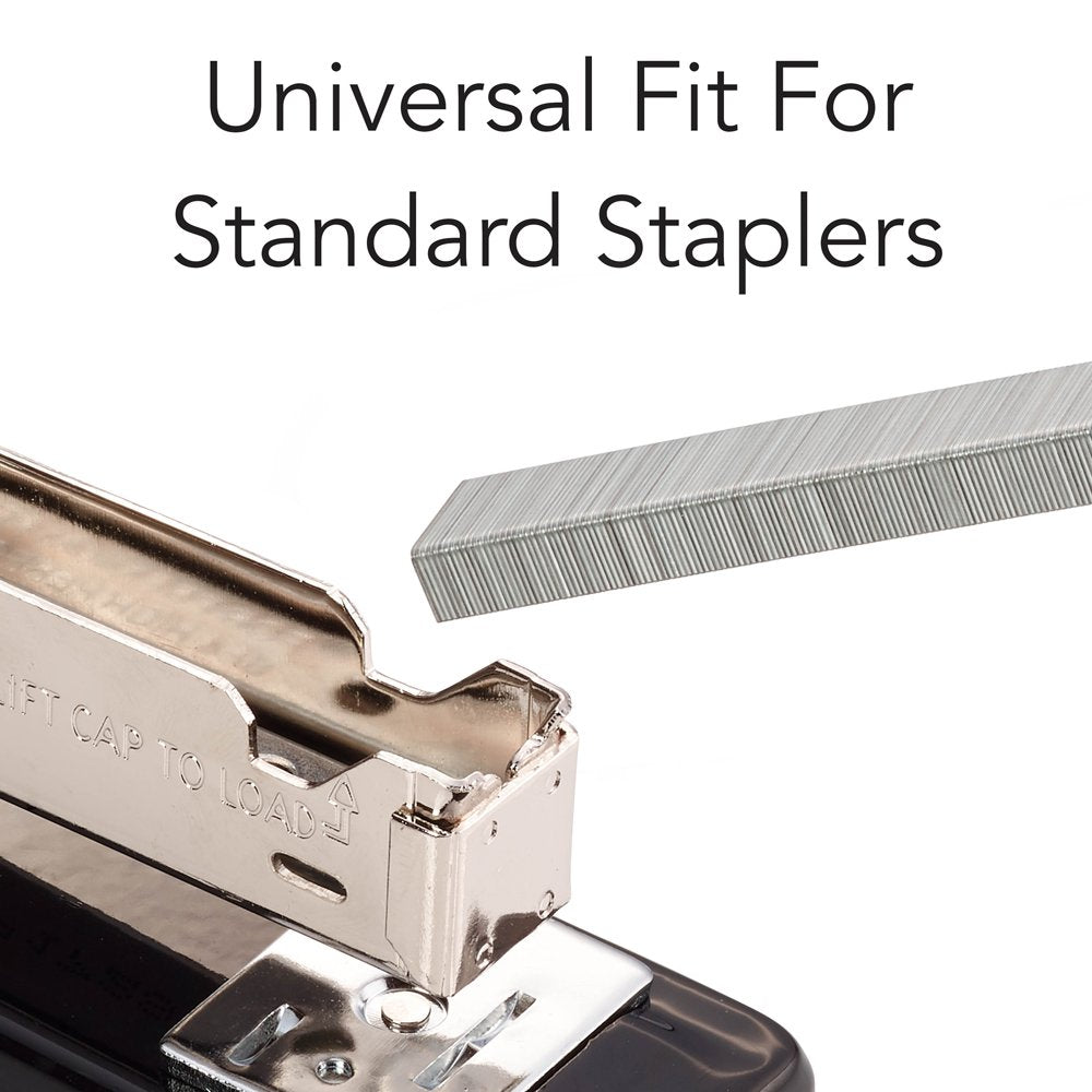 Swingline Staples, 10 Pack, Standard Staples for Desktop Staplers, 1/4" Length, 210/Strip, 5000/Box (35111)
