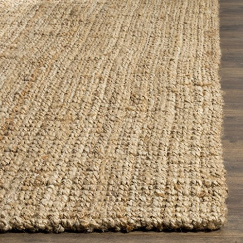 SAFAVIEH Natural Fiber Collection Runner Rug - 2'3" x 21', Natural, Handmade Farmhouse Jute, Ideal for High Traffic Areas in Living Room, Bedroom (NF747A)