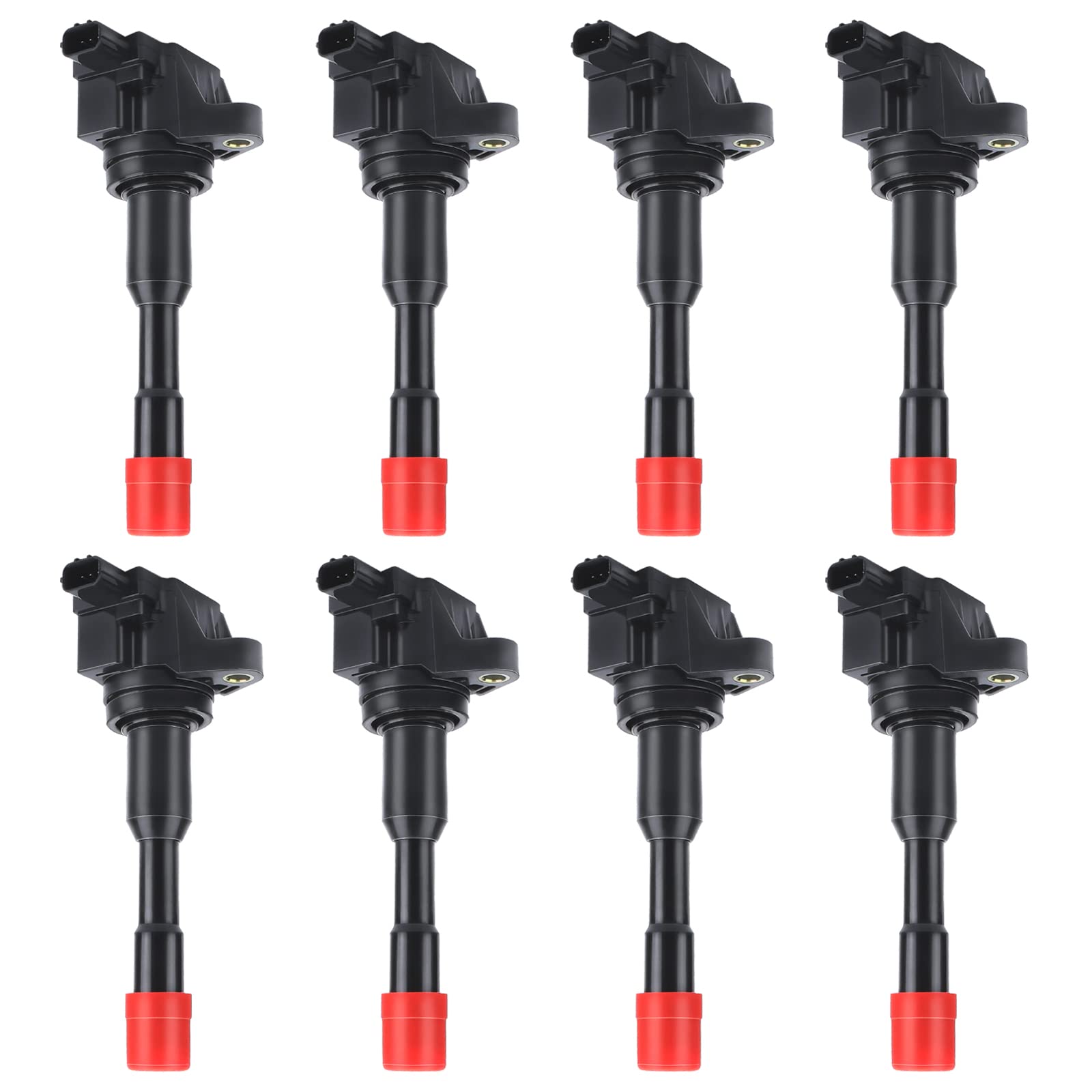 DRIVESTAR 8PCS Ignition Coil Pack Front 2003 2004 2005 2006 2007 2008 2009 2010 2011 for Honda Civic Hybrid 1.3L, Set of 8, Replace# UF374 C1408 5C1405