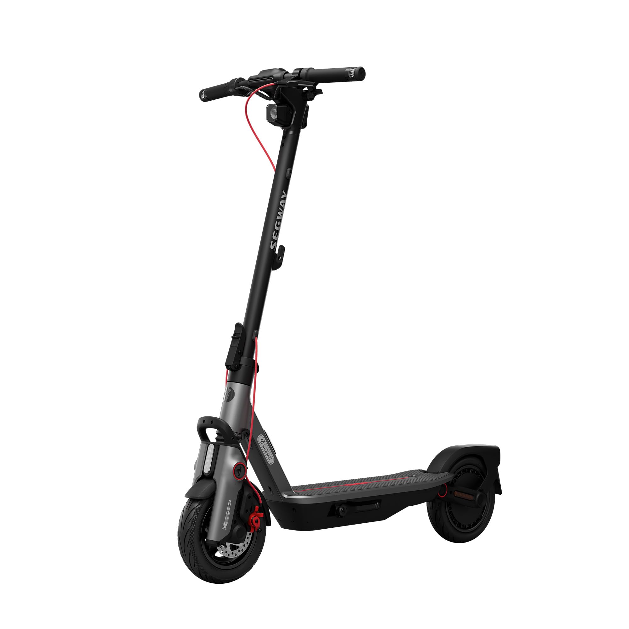 Segway Ninebot F3 Electric Scooter, 20 MPH w/ 44-Mile Range, 10" Tubeless Tires, Front Hydraulic & Rear Elastomer Suspension, UL2271/2272 Certified