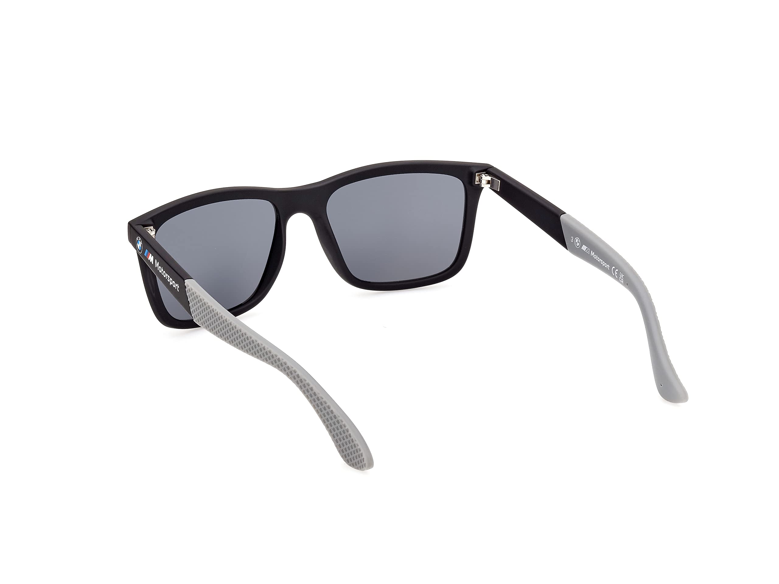 BMW Mens Injected Glasses Sunglasses, Matte Black, 54 US