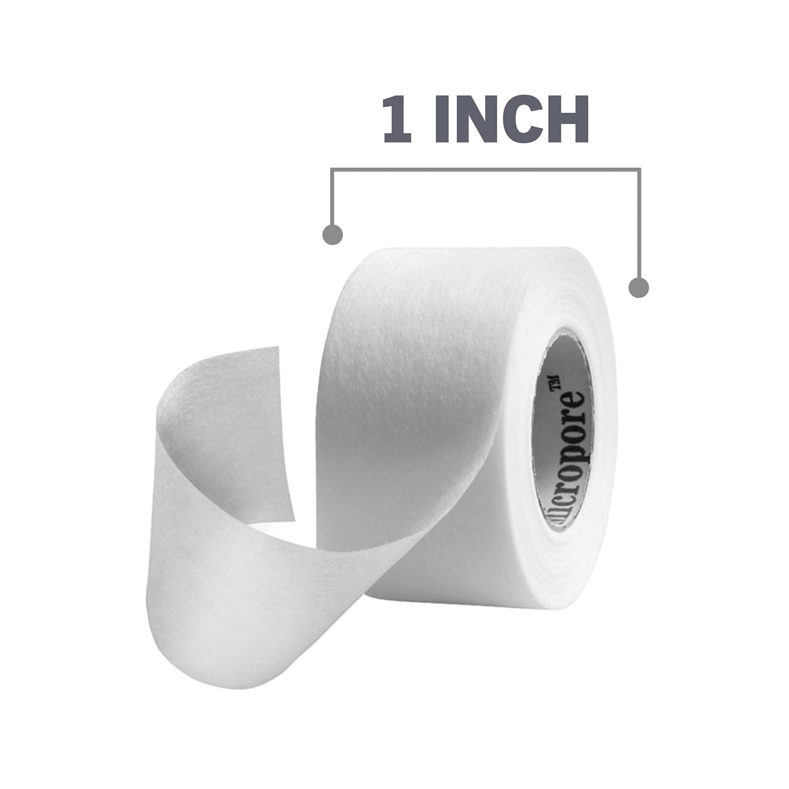 Nexcare Gentle Paper Tape, Medical Paper Tape, Secures Dressings and Lifts Away Gently - 1 In x 10 Yds, 2 Rolls of Tape