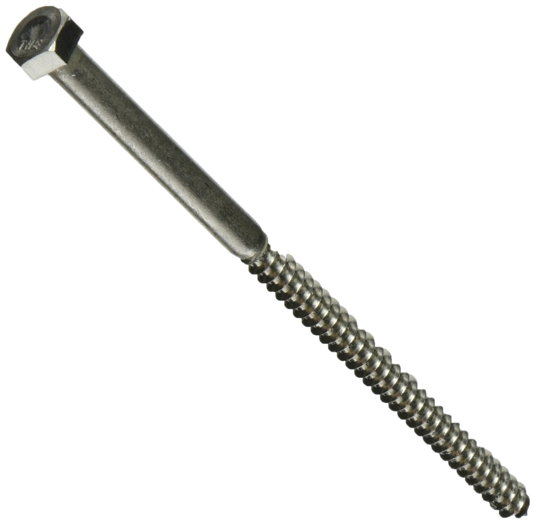 The Hillman Group 964597 5/16 x 6-Inch Stainless Steel Hex Lag Screw, 10-Pack