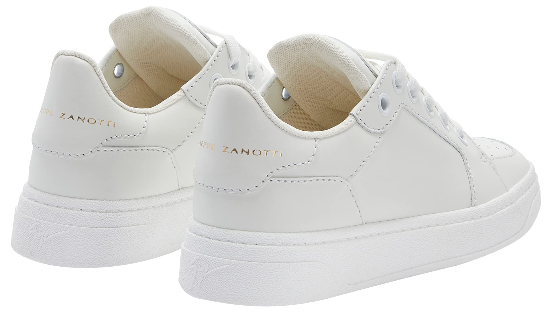 Giuseppe Zanotti, Gz94 Low-Top Sneakers Leather, 9, White