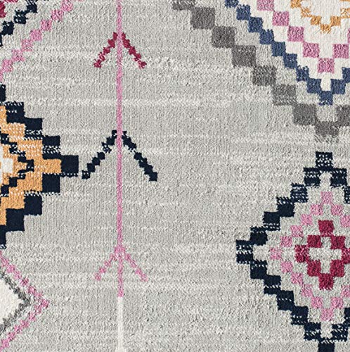 CosmoLiving by Cosmopolitan Lali Area Rug, Native White