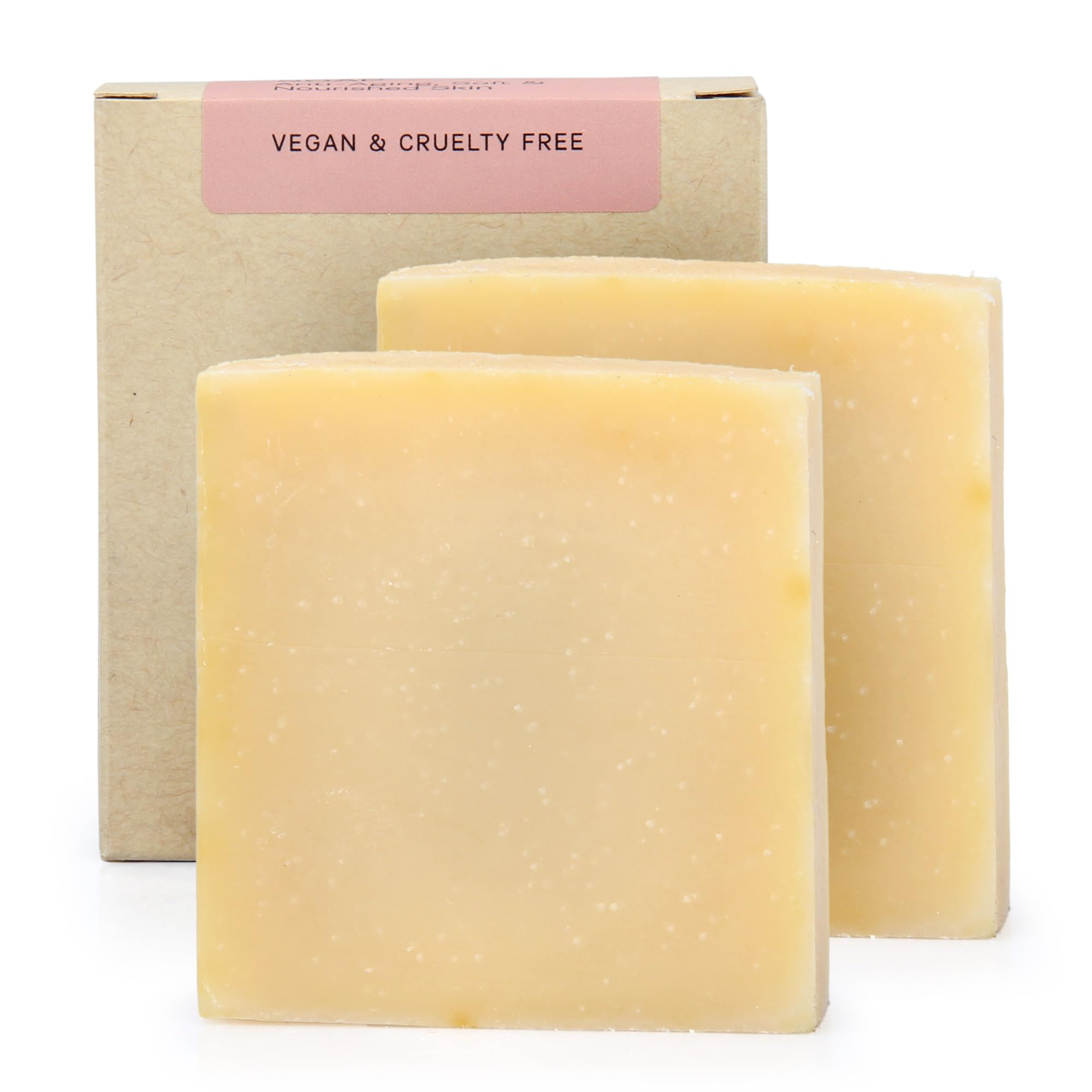 AUTHENTIC BATH & SOAP - Argan Oil Soap Bar - Cold Processed, Natural, Anti-Aging, Soft & Nourished Skin for Men & Women, Vegan, Cruelty Free, Handmade, Parabens Free. (Pack of 2) 4.2 Oz Each