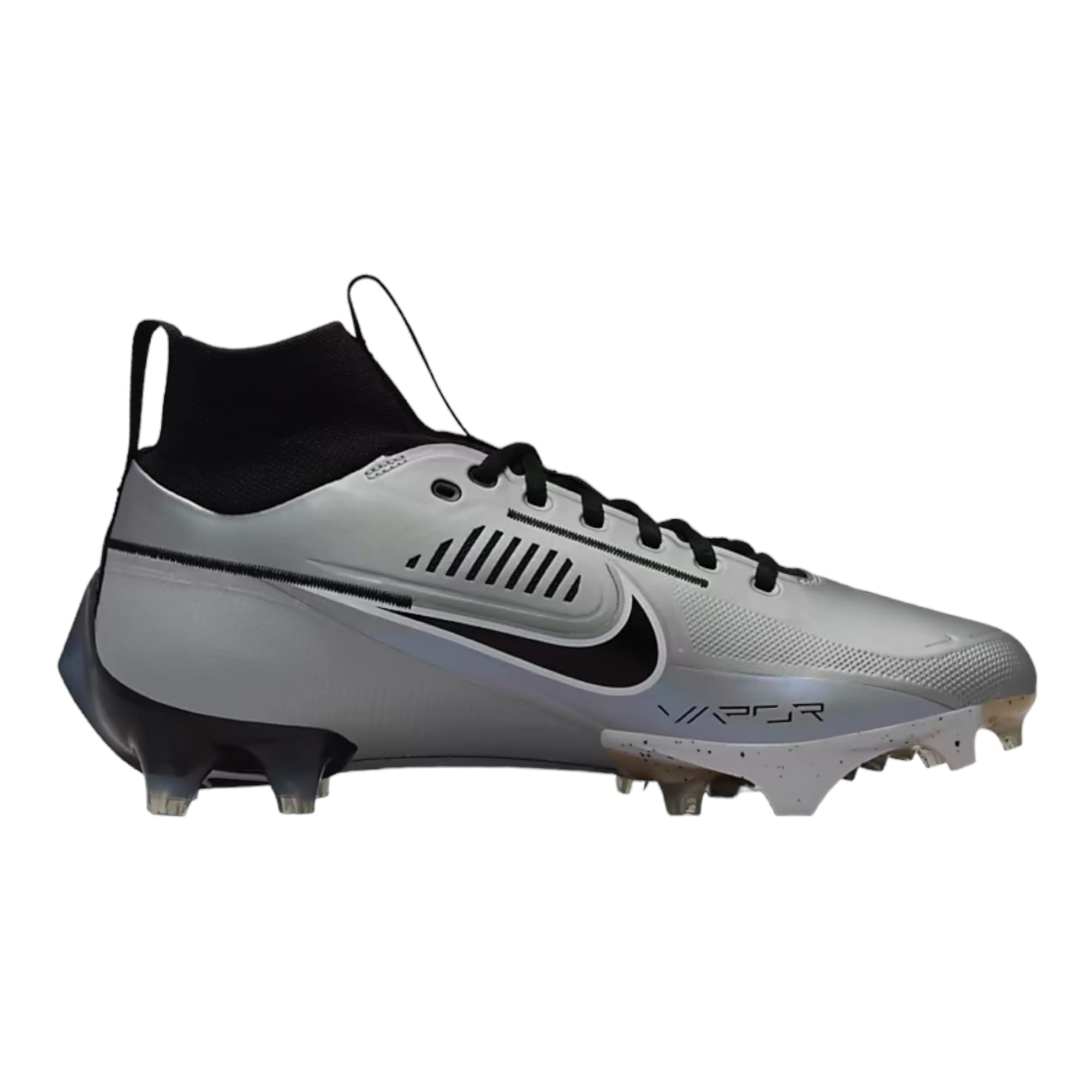 Nike Vapor Edge Pro 360 2 Men's Football Cleats Light Smoke Grey/White-Black DA5456-002 12