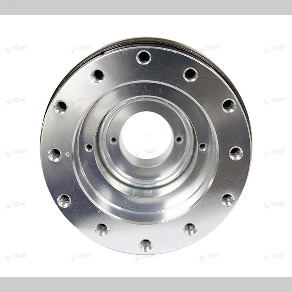 NRG Innovations NRG-SRK-200-1SL Gen 2.0 Steering Wheel Quick Release Kit, 6x70mm & 6x74mm Bolt Pattern, Silver Body, Chrome Ring