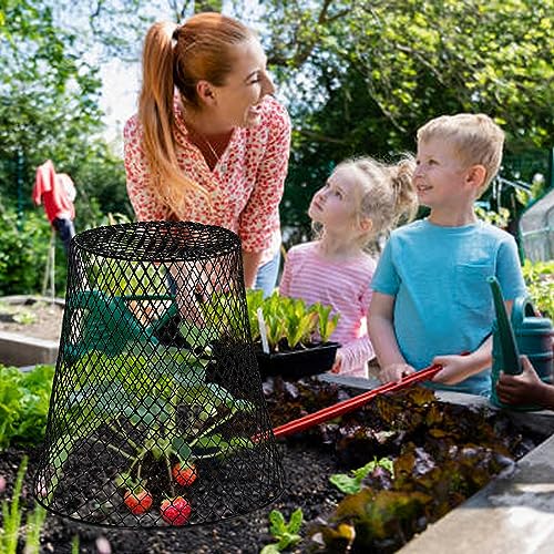 Sapbontchi Garden Cloches for Plants, Chicken Wire Plant Covers Plant Protectors from Animals Plant Protector Metal Plant Cages to Keep Rabbits Out Bunnies Chicken Squirrels Bird Out