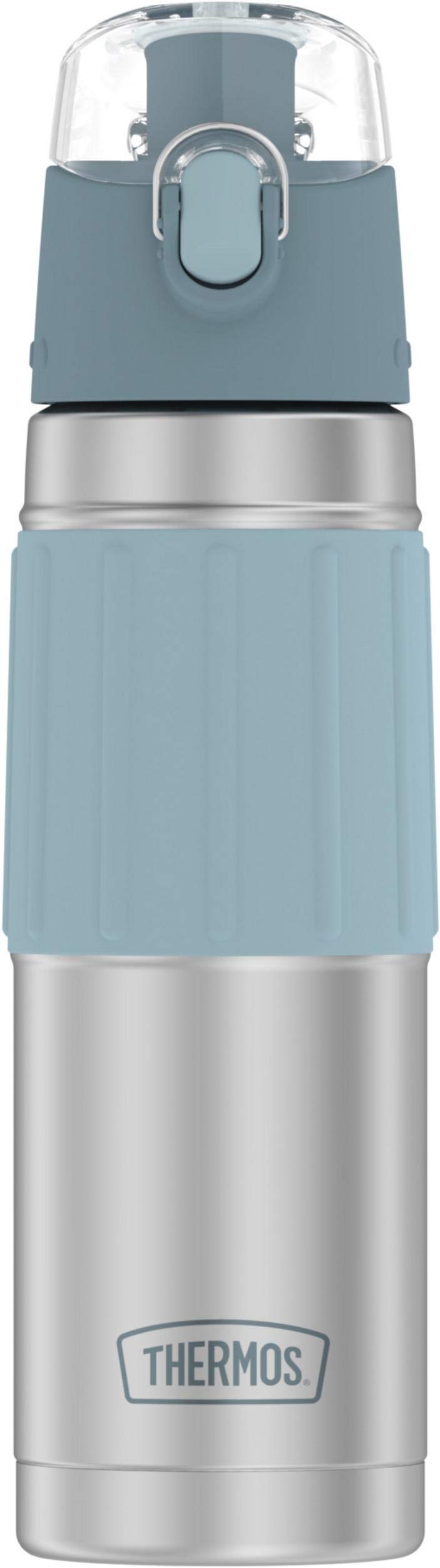 THERMOS Stainless Steel Hydration Bottle, 18 Ounce, Gray