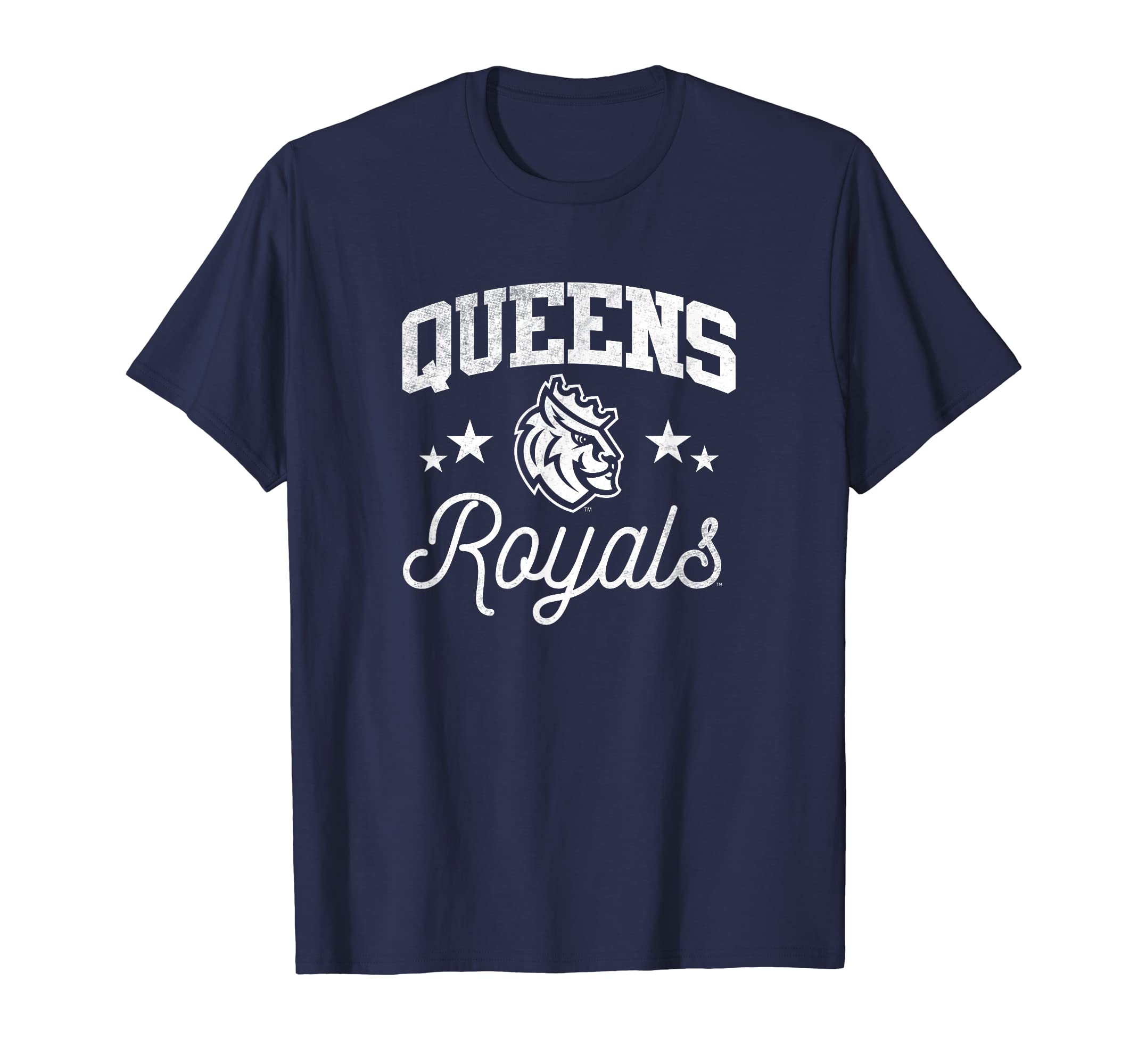 Queens University of Charlotte Royals Logo T-Shirt