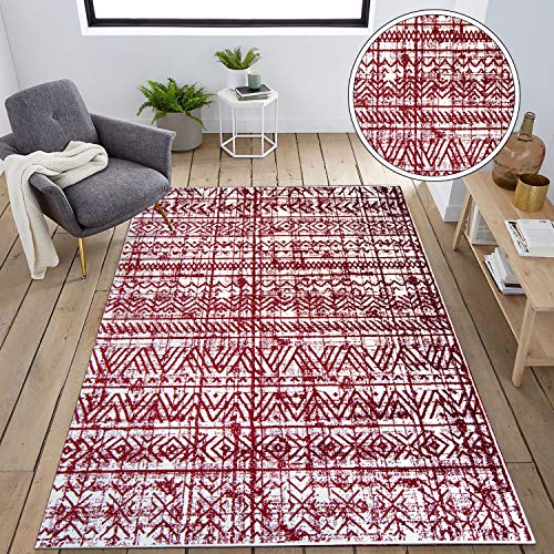 Rugshop Geometric Boho Perfect for high Traffic Areas of Your Living Room,Bedroom,Home Office,Kitchen Runner Rug 2' x 7' Multi
