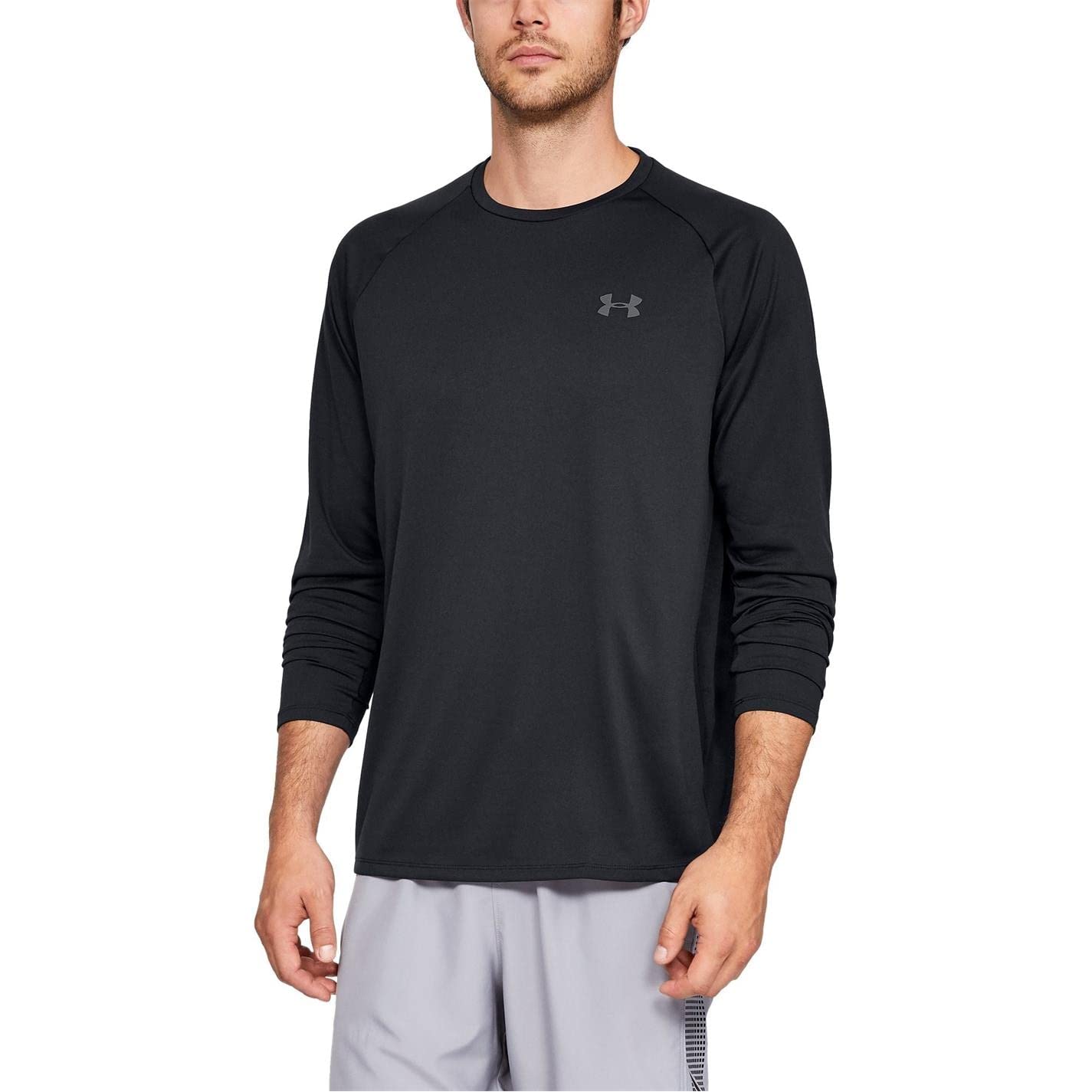 Under Armour Men's UA Tech™ Long Sleeve MD Black