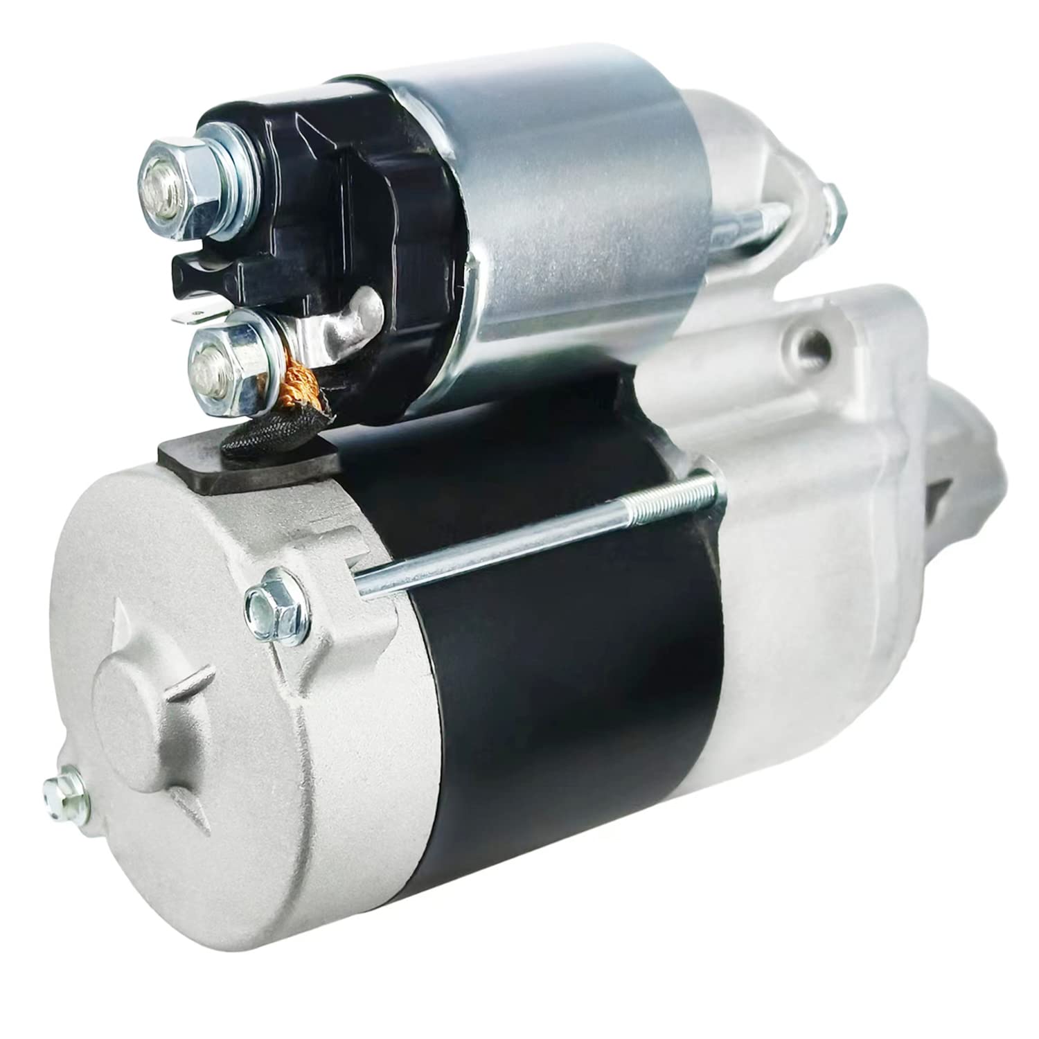 Boatrip 19169 New Starter Motor Replacement for Kawasaki FX730V FX691V FX600V FX651V FX541V FX481V, John Deere 636M 652R 648R Z445 Z920A WHP52A WH48A, OE#: 428000-6600 21163-0756 21163-0754 21163-7023