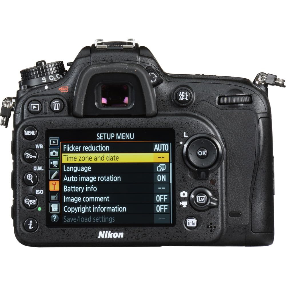 Nikon D7200 24.2 MP DX-Format Digital SLR Camera + EN-EL15C Battery + External Charger + Extreme PRO 64GB Card + Card Reader + Hand Strap + 12 Inch Flex Tripod + Photo Editing Software + More