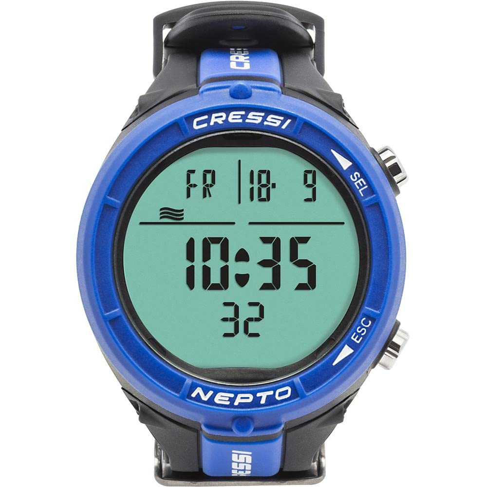 Cressi Nepto Watch Computers, Blue