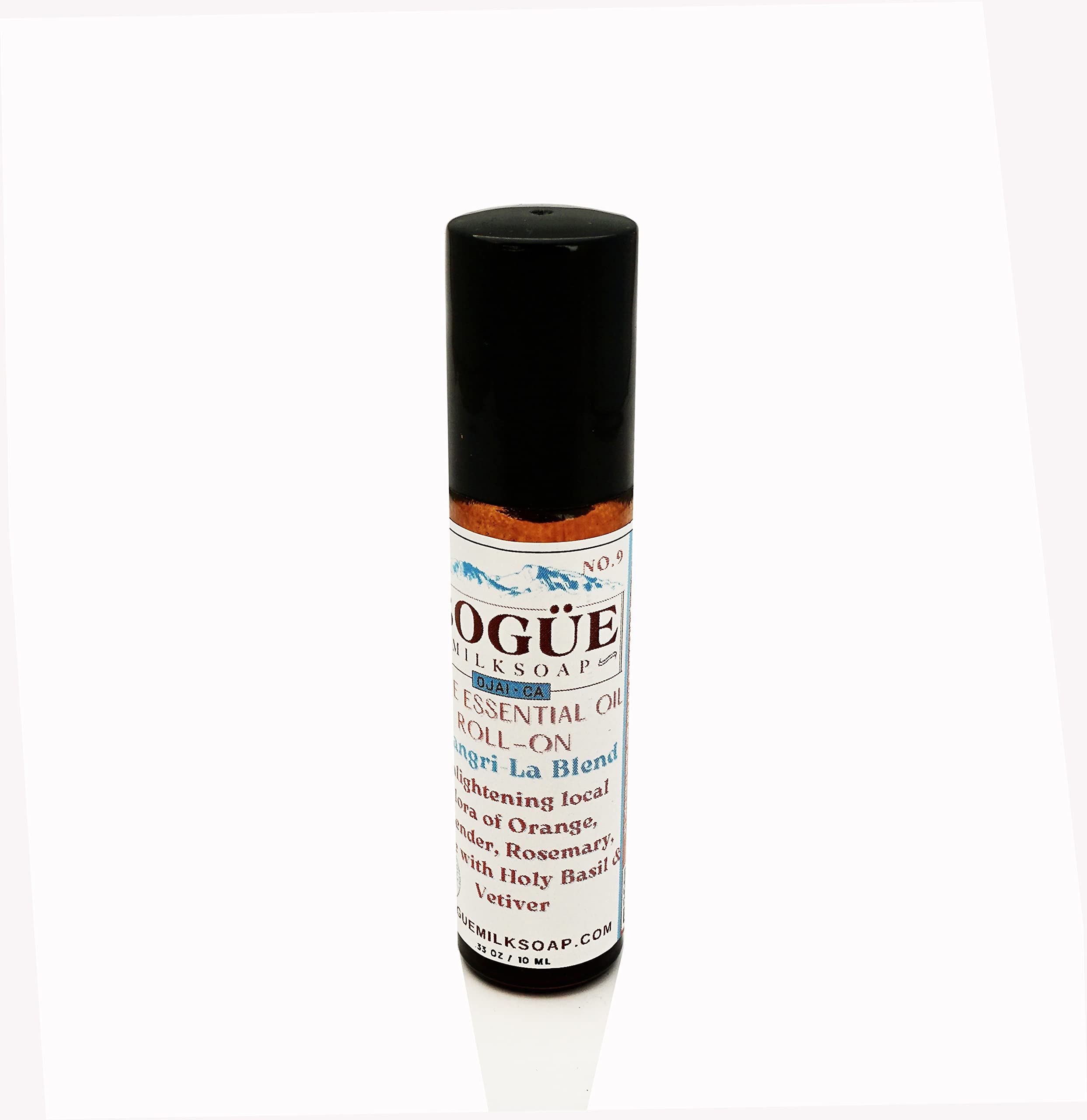 Pure Essential Oil Roll-On Bogue Bespoke No.18 Surf Rider Blend with Cooling Peppermint