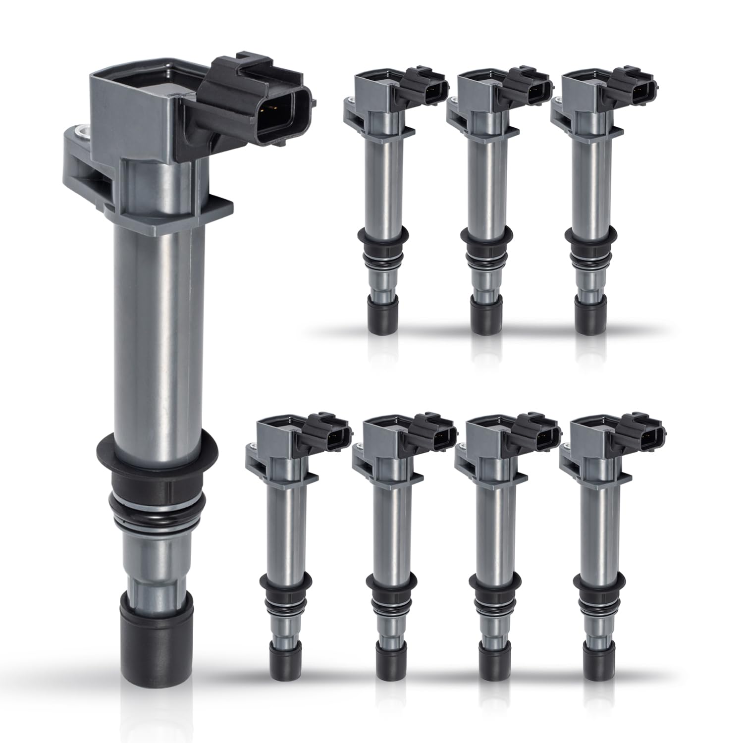 ENA Set of 8 Ignition Coil Packs for UF270 Compatible with Dodge Ram 1500 4.7 Jeep Mitsubishi Dakota Durango Commander Grand Cherokee Raider 4.7L V8