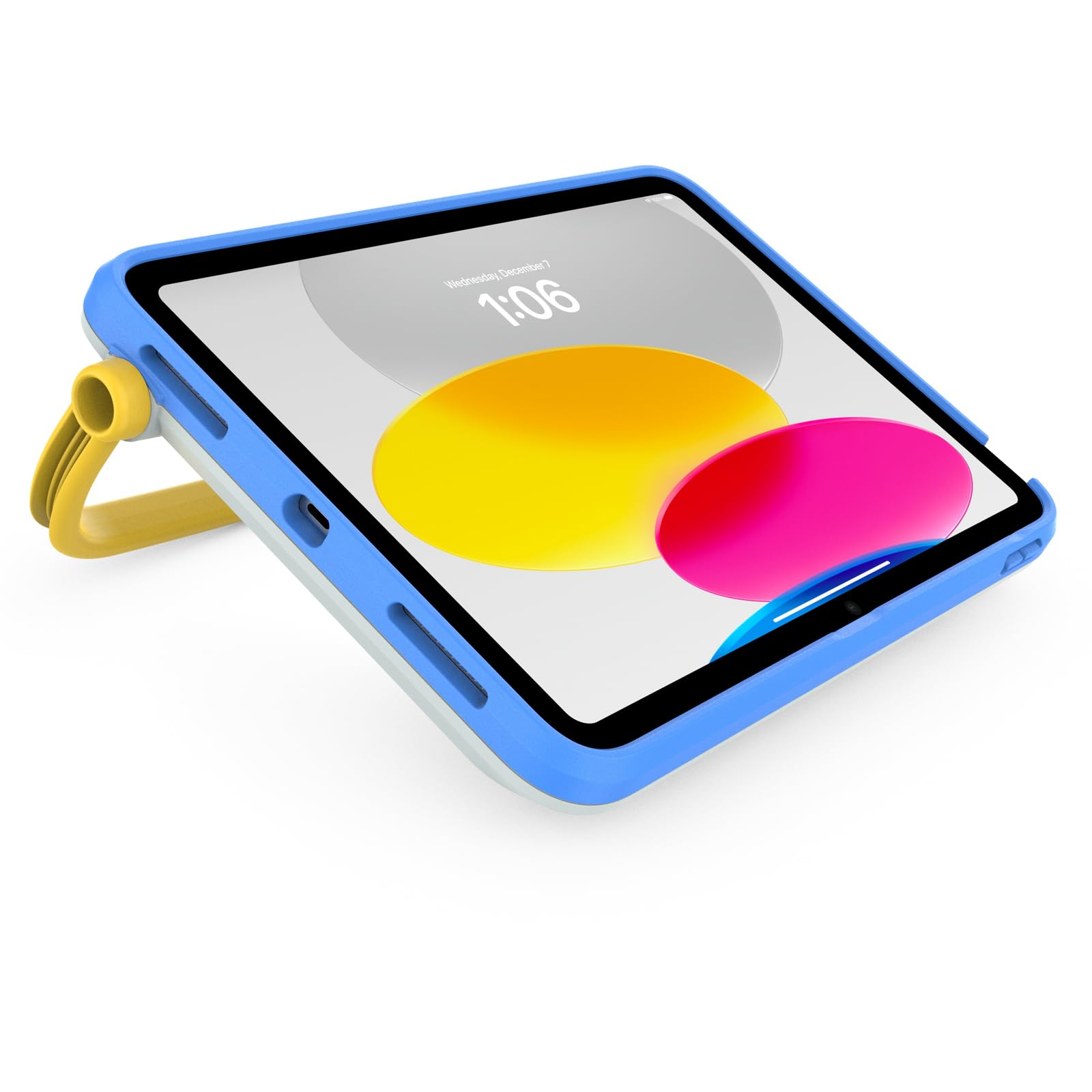 OtterBox Made for Kids Case for iPad 10th Gen - FLOATIES (Blue), durable, easy grip ridges, easy to clean