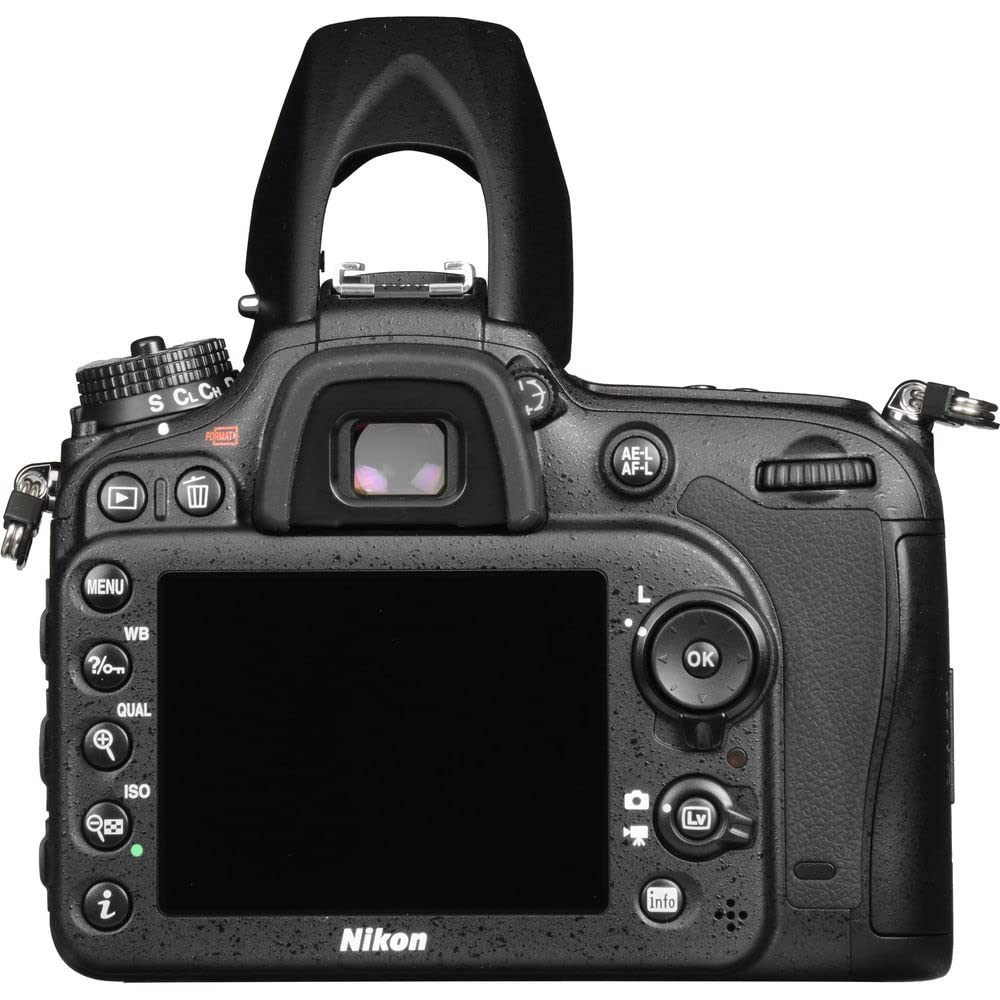 Nikon D7200 24.2 MP DX-Format Digital SLR Camera + EN-EL15C Battery + External Charger + Extreme PRO 64GB Card + Card Reader + Hand Strap + 12 Inch Flex Tripod + Photo Editing Software + More