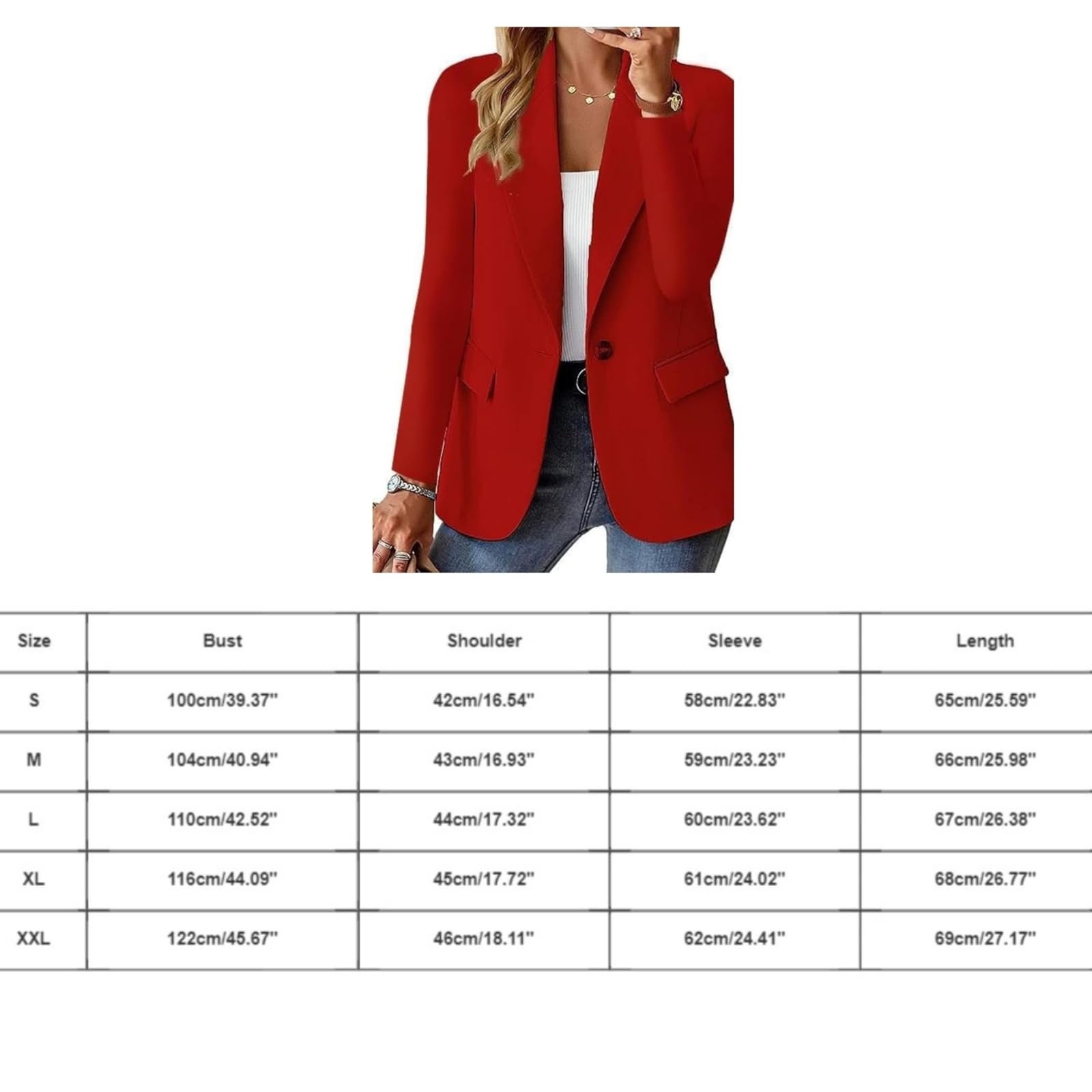 Amazon+haul+Womens+Clothing Womens Work Jacket Blazers for Women 2025 Trendy Business Casual Jackets Long Sleeve Open Front Cardigan Work Suit Fall Fashion Blazer Blazers for Women Black XL