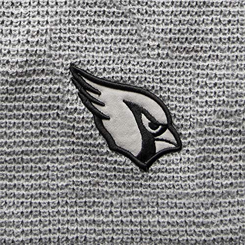 Littlearth unisex-adult NFL Atlanta Falcons Waffle Knit Scarf, Grey, 70" x 8"