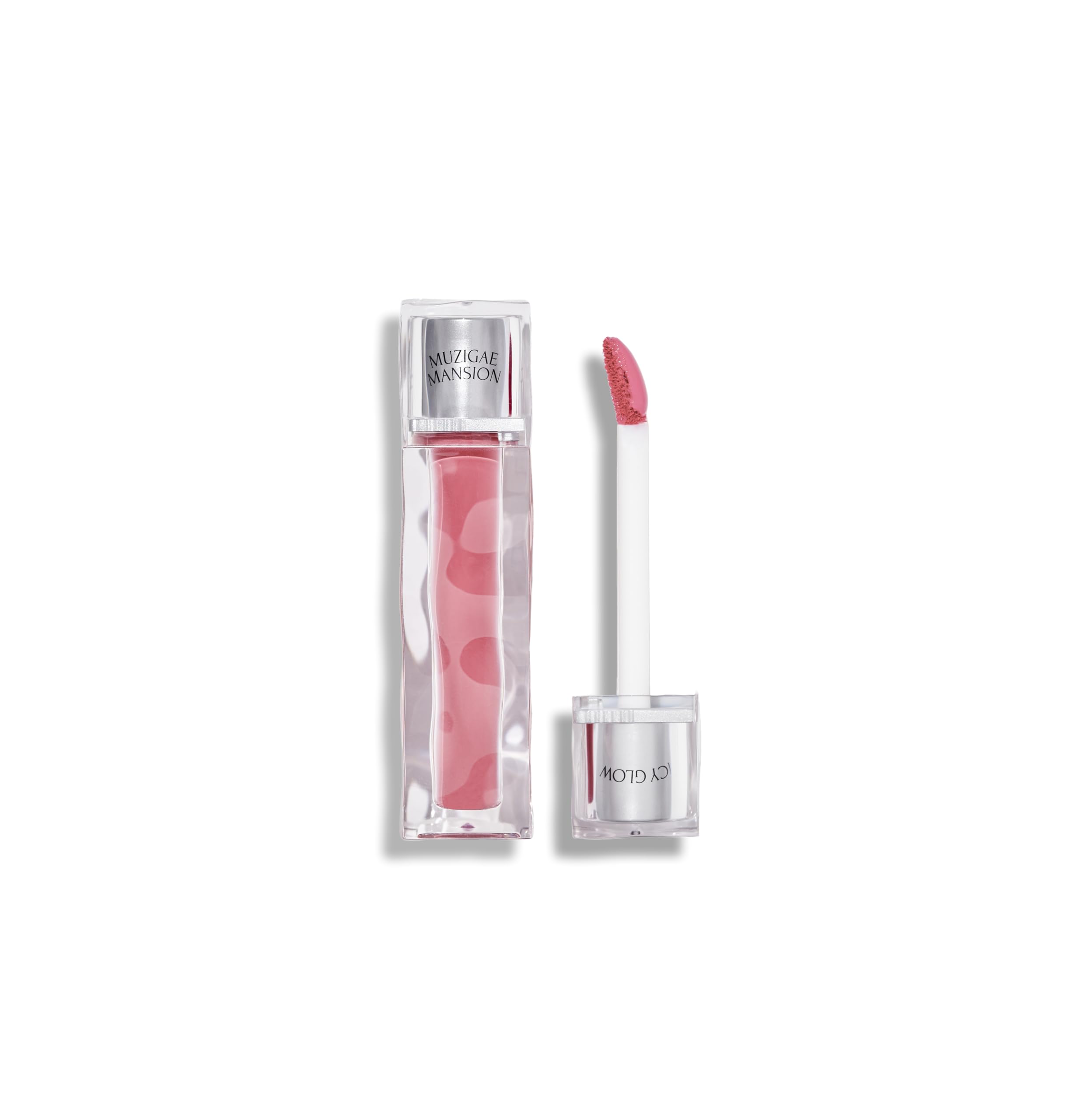 MUZIGAE MANSION Icy Glow Lip Tint – (Vegan Collagen), Long Lasting, (No-Stain), Hydrating Gloss, Matte Finish, (K-Beauty) Makeup, Red & Tinted Shades (01 PETAL)