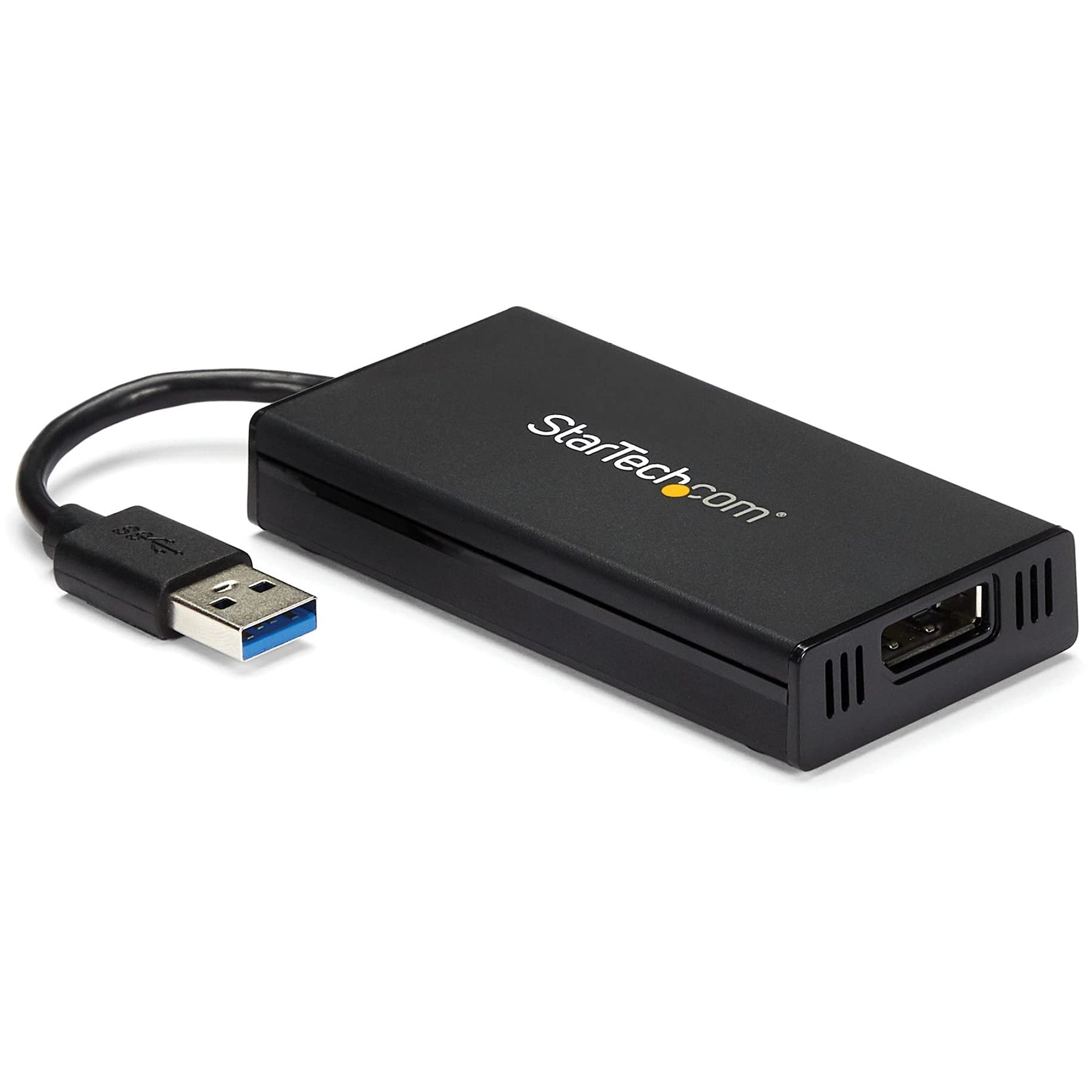 StarTech.com USB 3.0 to DisplayPort Adapter, 4K 30Hz UHD, USB to DP Display Adapter, External Adapter for Mac & Windows, TAA