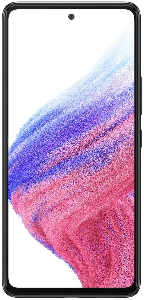 SAMSUNG Samsung Galaxy A53 5G (128GB, 6GB) 6.5'' 120Hz Full HD+, IP67 Water Resistant, 64MP 4K Quad Camera, US 5G/Global 4G Volte (GSM Unlocked for AT&T, T-Mobile, Global) A536U (Black) (Renewed)