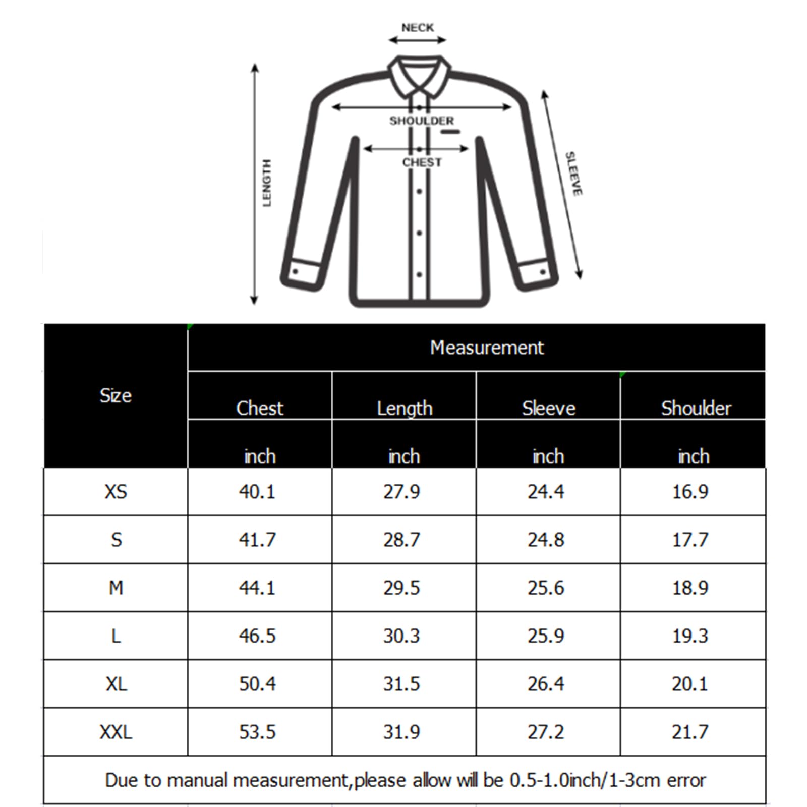 Manwan walk Men's Slim Fit Business Casual Cotton Long Sleeves Solid Button Down Dress Shirts (Medium, White)