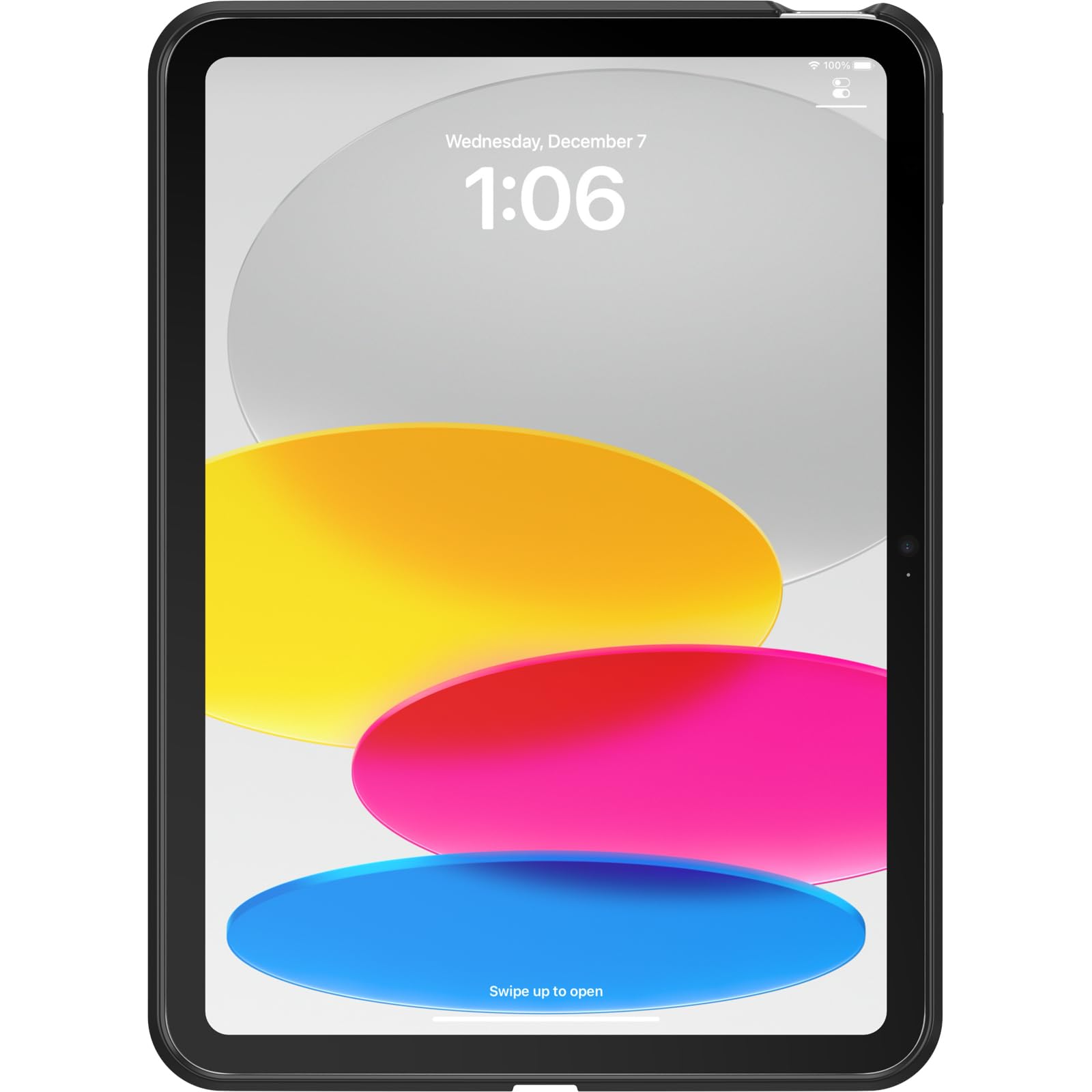 OtterBox iPad 10th Gen Prefix Case - Black Crystal, Ultra-Thin, Easy Installation, Raised Edges Protect Camera & Screen (Single Unit Ships in Poly Bag, Ideal for Business Customers)