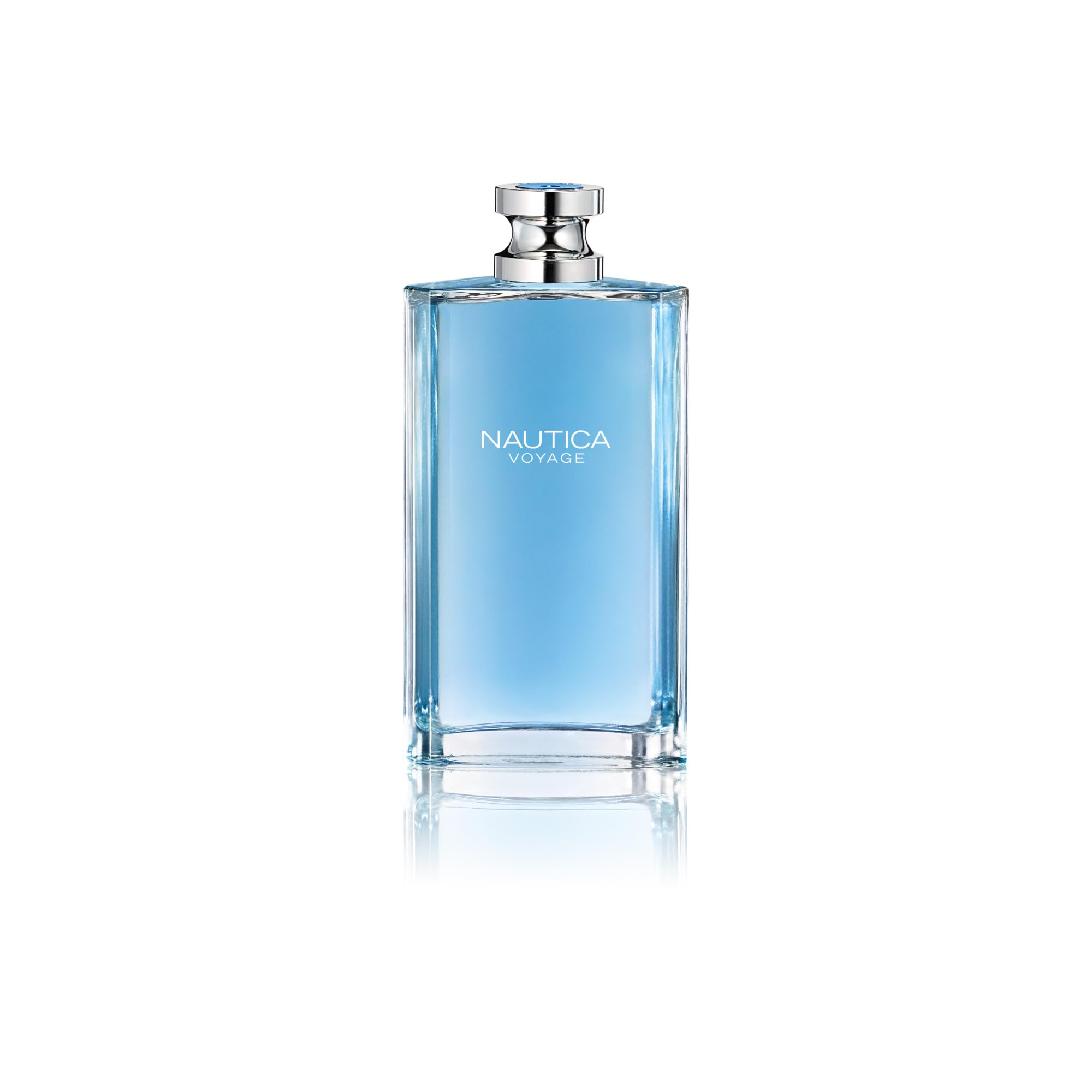 Nautica Voyage Eau de Toilette 6.7 fl oz (Pack of 1), Notes of Apple, Cedarwood, Mimosa, Men's Fragrance, Long Lasting, Everyday Fragrance