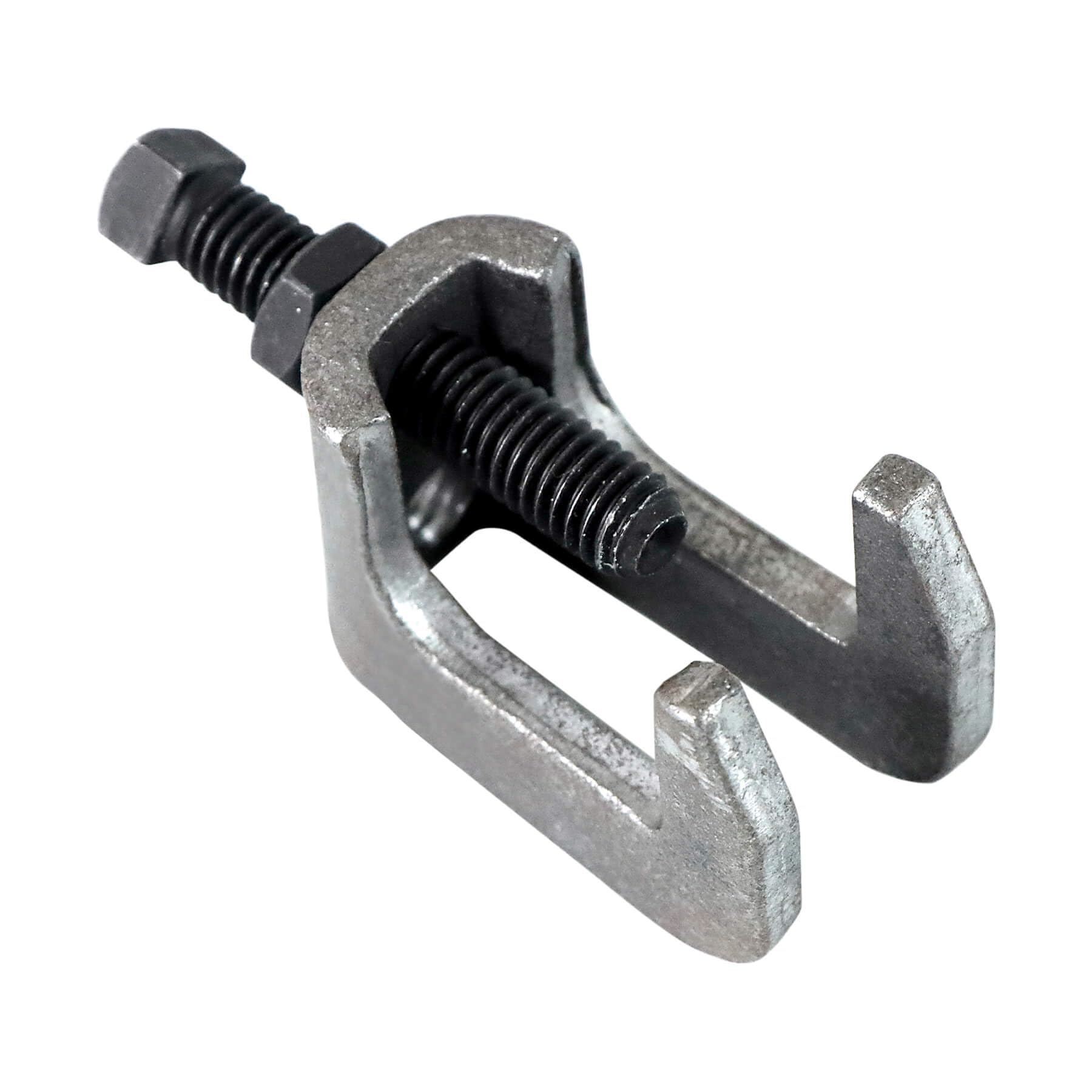 NIDAYE 3/8"-16 Pressed Steel Reversible C-Type Beam Clamp, Structural Attachment to Top Flange of Metal Beams, Channel, or Angle Iron, Max jaw opening: 3/4", Max Load 610lbs