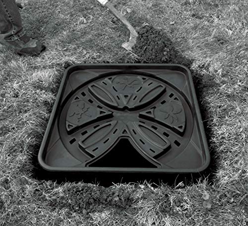 Atlantic Water Gardens FB2400 Fountain Basin, 20 Gal, 24", Black
