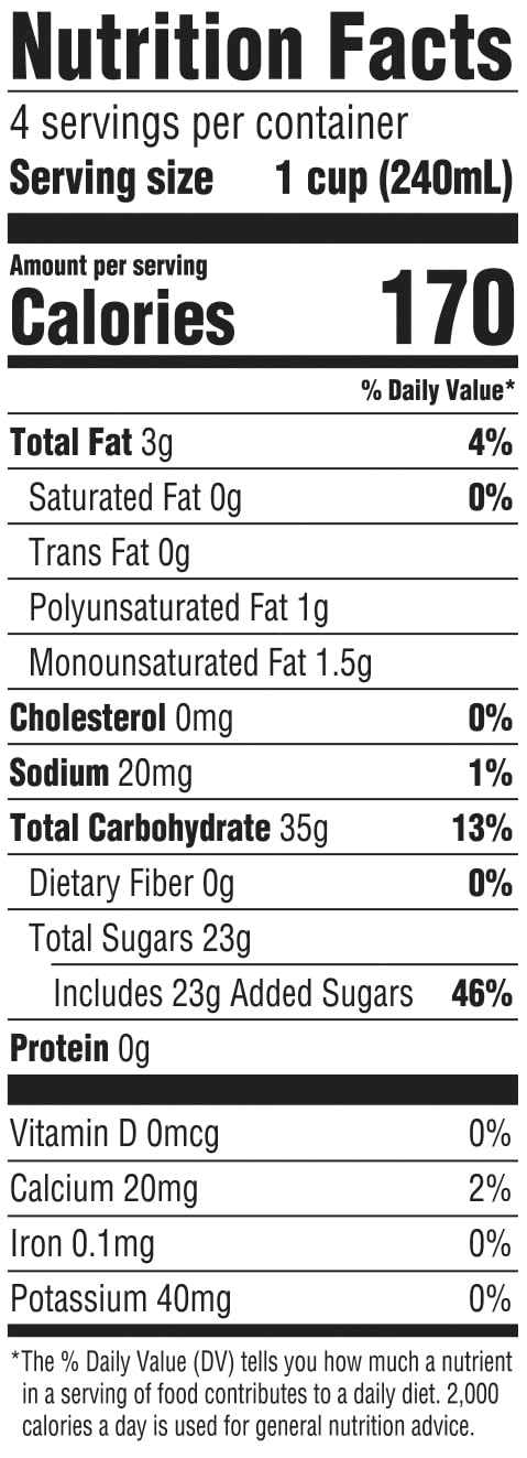 Rice Dream Horchata, Traditional Rice Drink with Cinnamon, Lactose Free, Vegan, Low Fat, Shelf Stable, 32oz (Pack of 6)