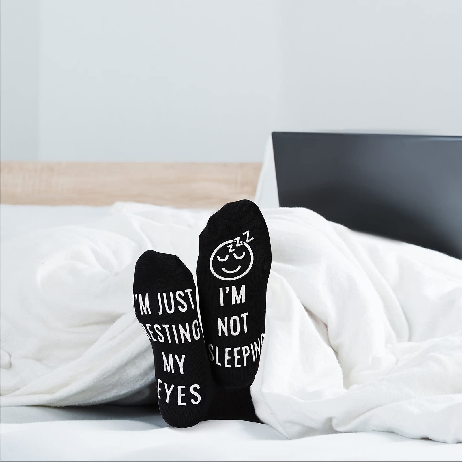 Nucinzua Birthday Gifts for Him, Mens Gifts for Valentines Day Dad Gifts Fathers Gifts Husband Gifts Ideas, Funny Sleeping Socks