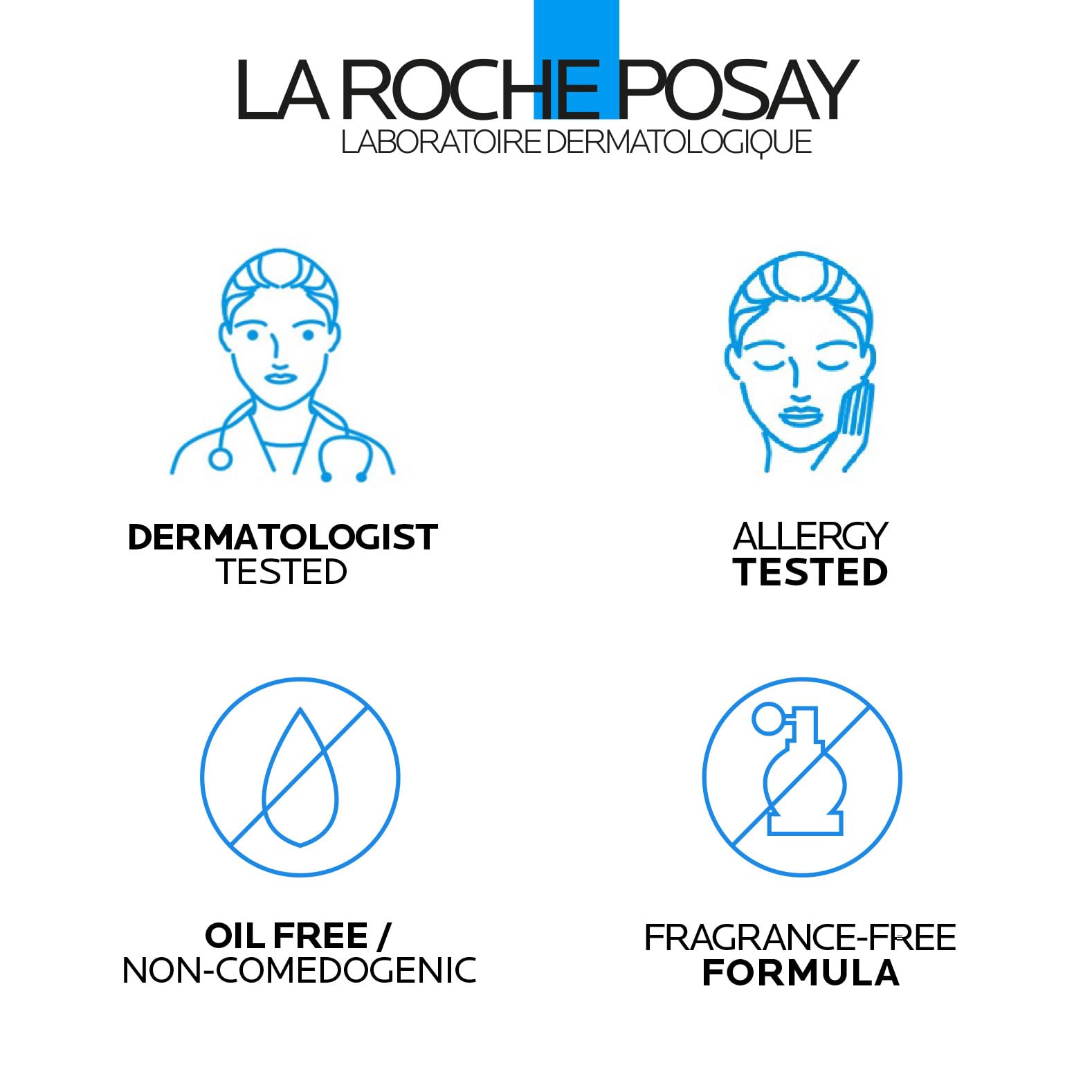 La Roche-Posay Toleriane Purifying Foaming Facial Cleanser | Niacinamide + Ceramides + Prebiotic Thermal Water | Oil Free Face Wash For Oily Skin | Pore Cleanser Safe For Sensitive Skin | Soap Free