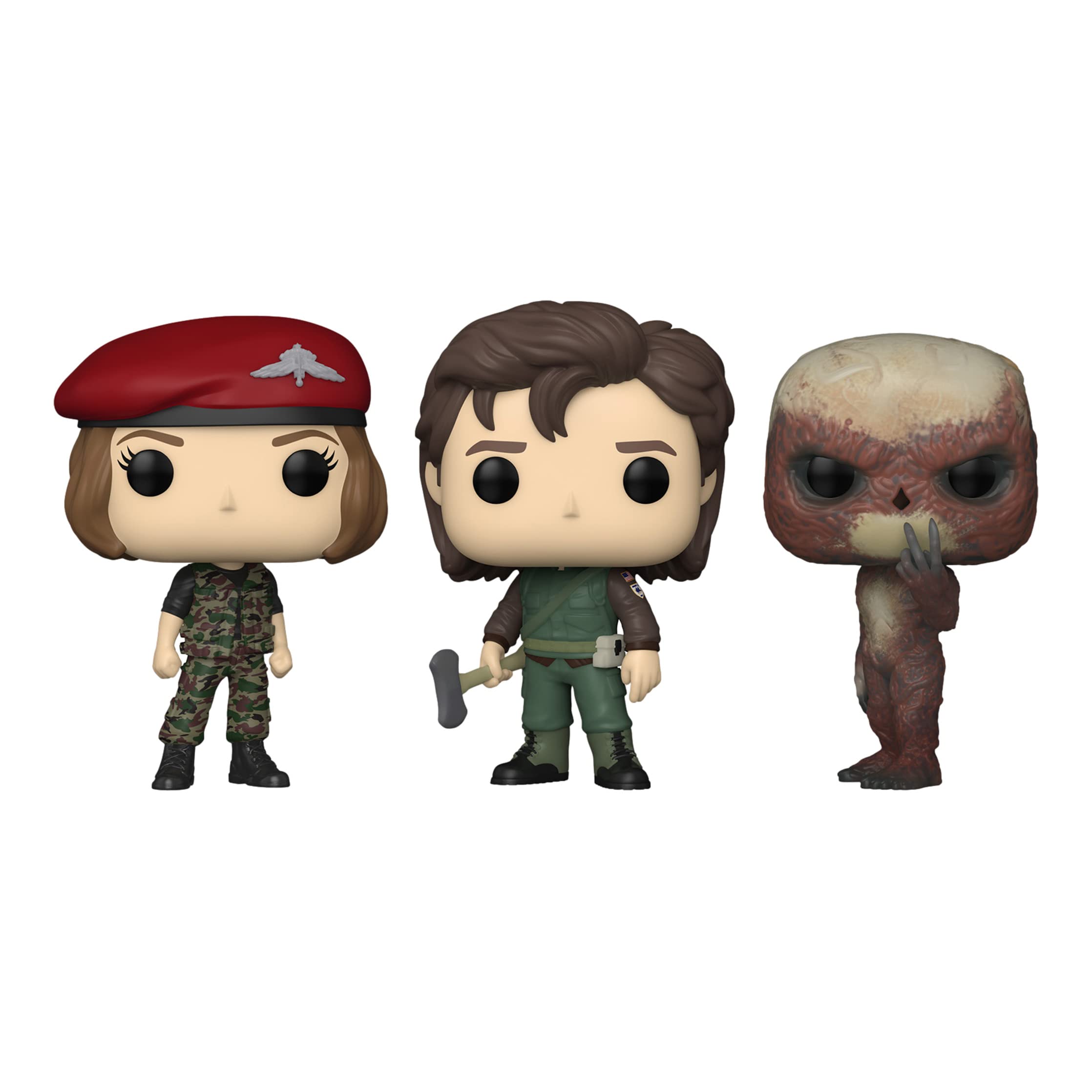 Funko POP! TV: Stranger Things - Robin, Steve & Vecna Special Edition Multicolor Exclusive 3-Pack Vinyl Figures