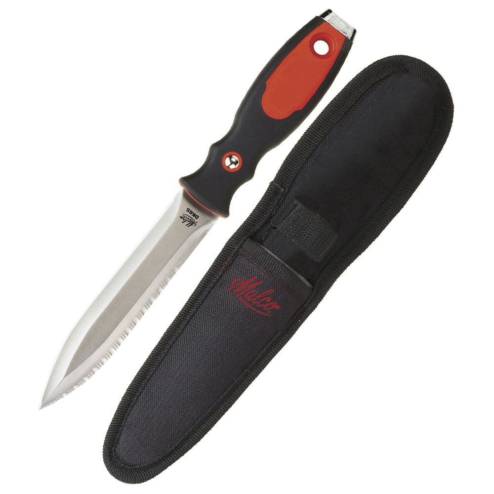 Malco DK6S Double-Sided Smooth and Serrated Duct Knife