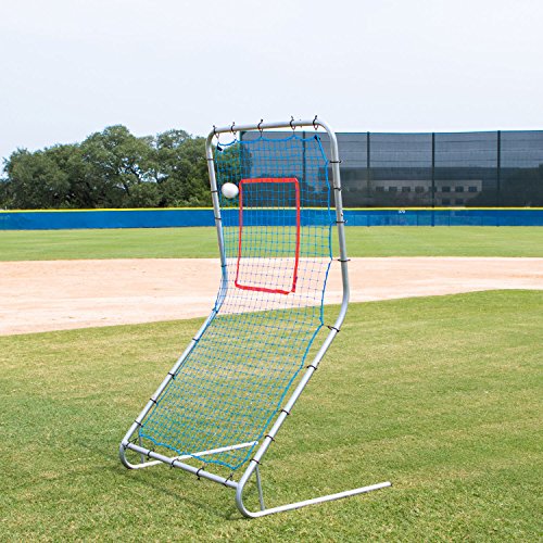 Champion Sports Baseball Training, Pitching, Fielding Net with Strike Zone for Kids, Adults- Premium, Durable Rebounder Pitcher Nets - Softball Training Equipment for Little League, Varsity Practice