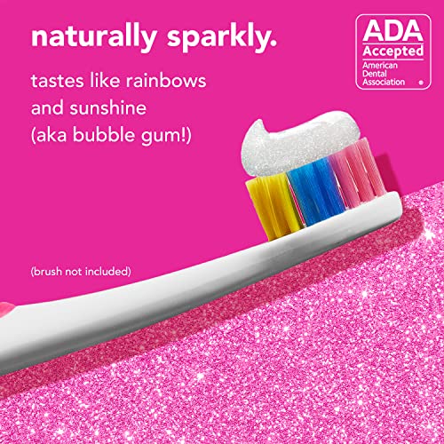 hello Kids Natural Wild Strawberry Toothpaste with Fluoride, SLS Free, ADA Accepted, Ages 2+, Vegan, 4.2 Ounces (3 Pack)