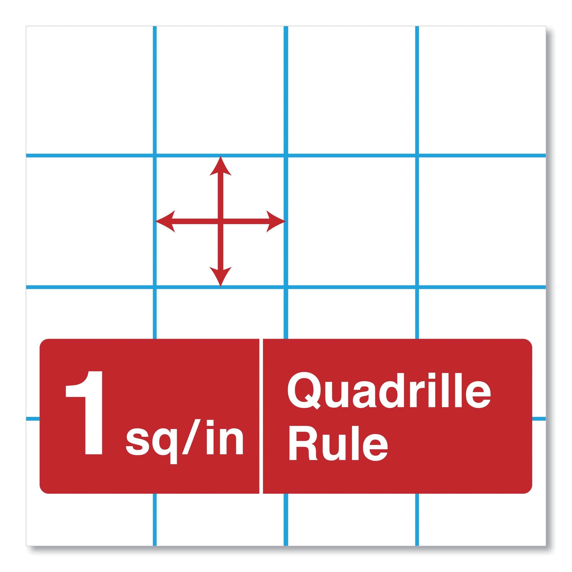 Universal 35602 Recycled Easel Pads, Quadrille Rule, 27 x 34, White, 50 Sheet (Case of 2 Pads)