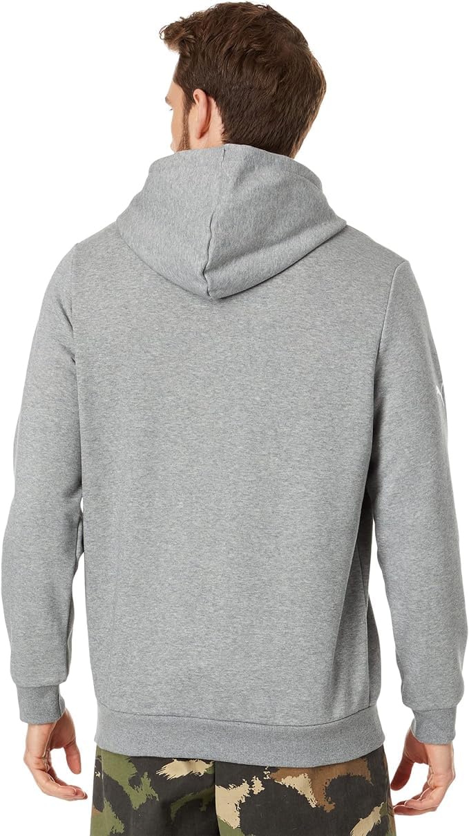 PUMA Men's BMW M Motorsports Essentials Hoodie, Medium Gray Heather, X-Large