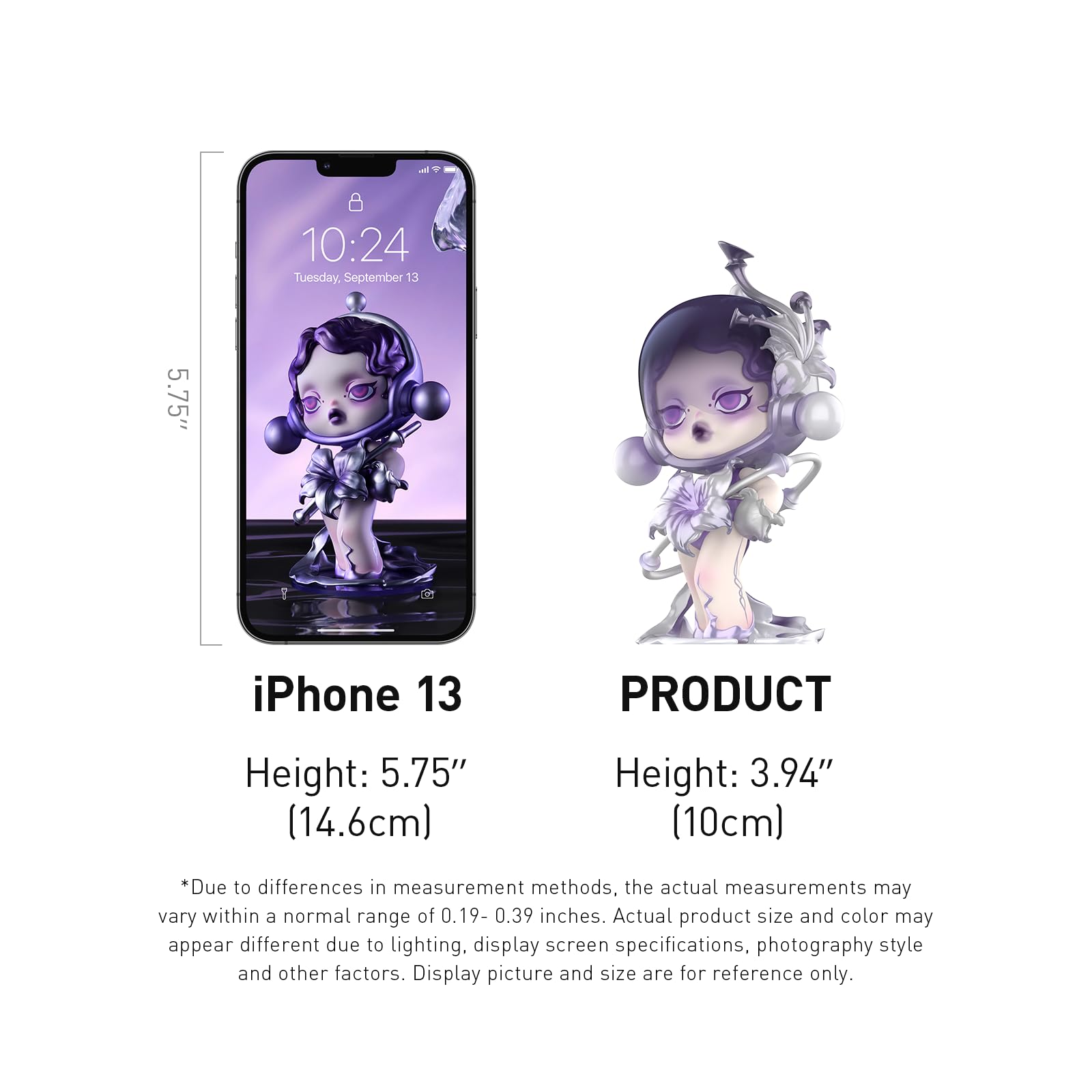 POP MART SKULLPANDA The Sound Series Figures, SKULLPANDA Blind Box Figures, Random Design Action Figures Collectible Toys Home Decorations, Holiday Birthday Gifts, Single Box