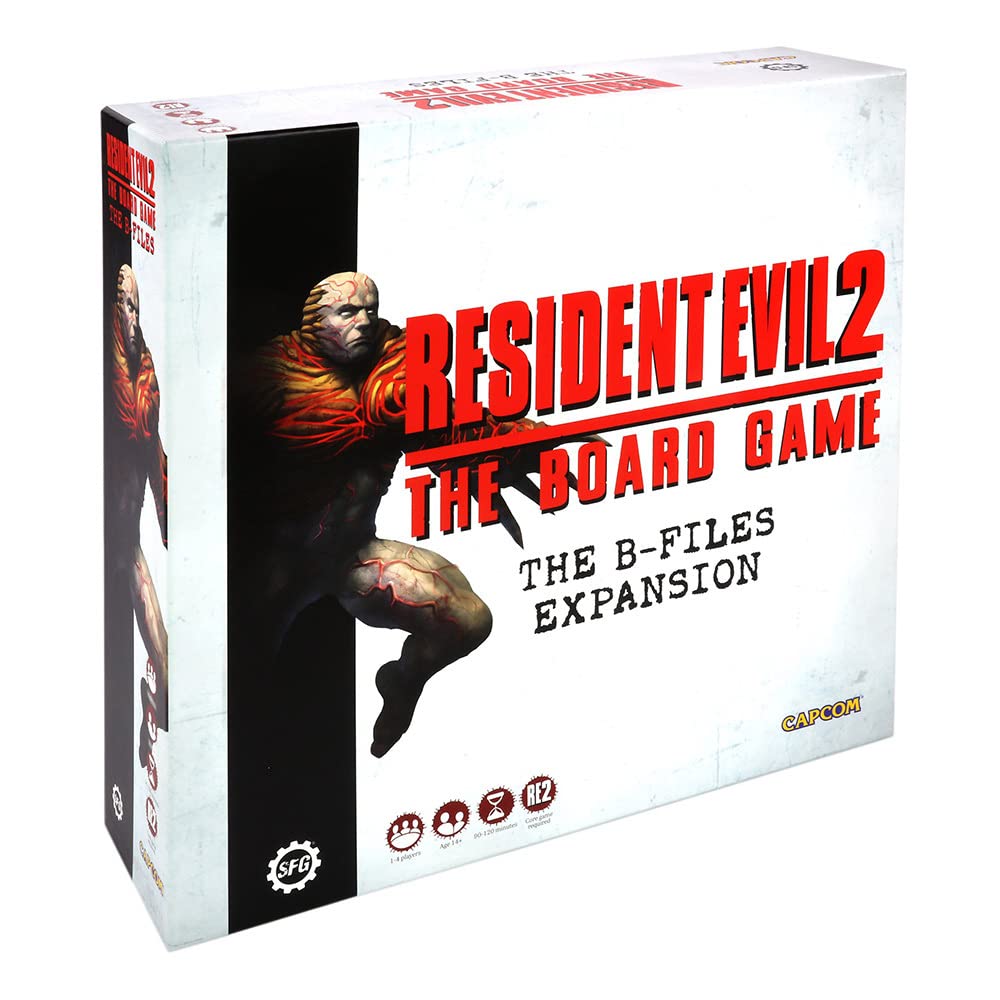 Steamforged Games Resident Evil 2 The Board Game: B-Files Expansion