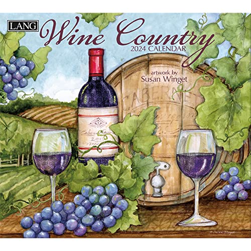 Wine Country 2024 Wall Calendar & Old Glory 2024 Wall Calendar