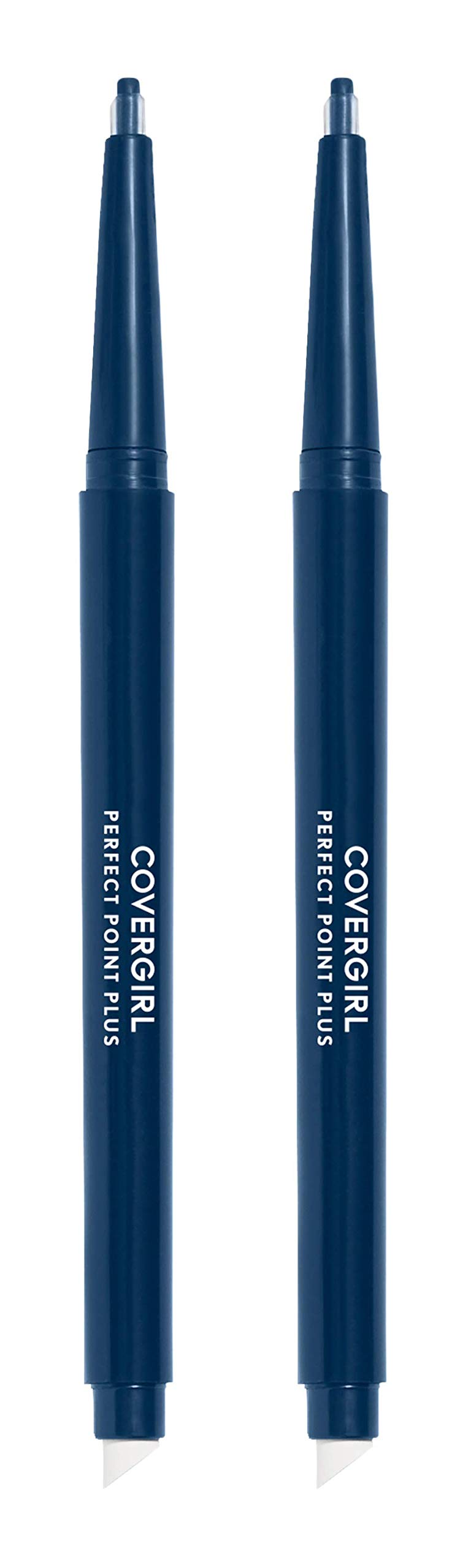COVERGIRL Perfect Point Plus Eyeliner Pencil, Midnight Blue, 0.008 Ounce (Pack of 2)