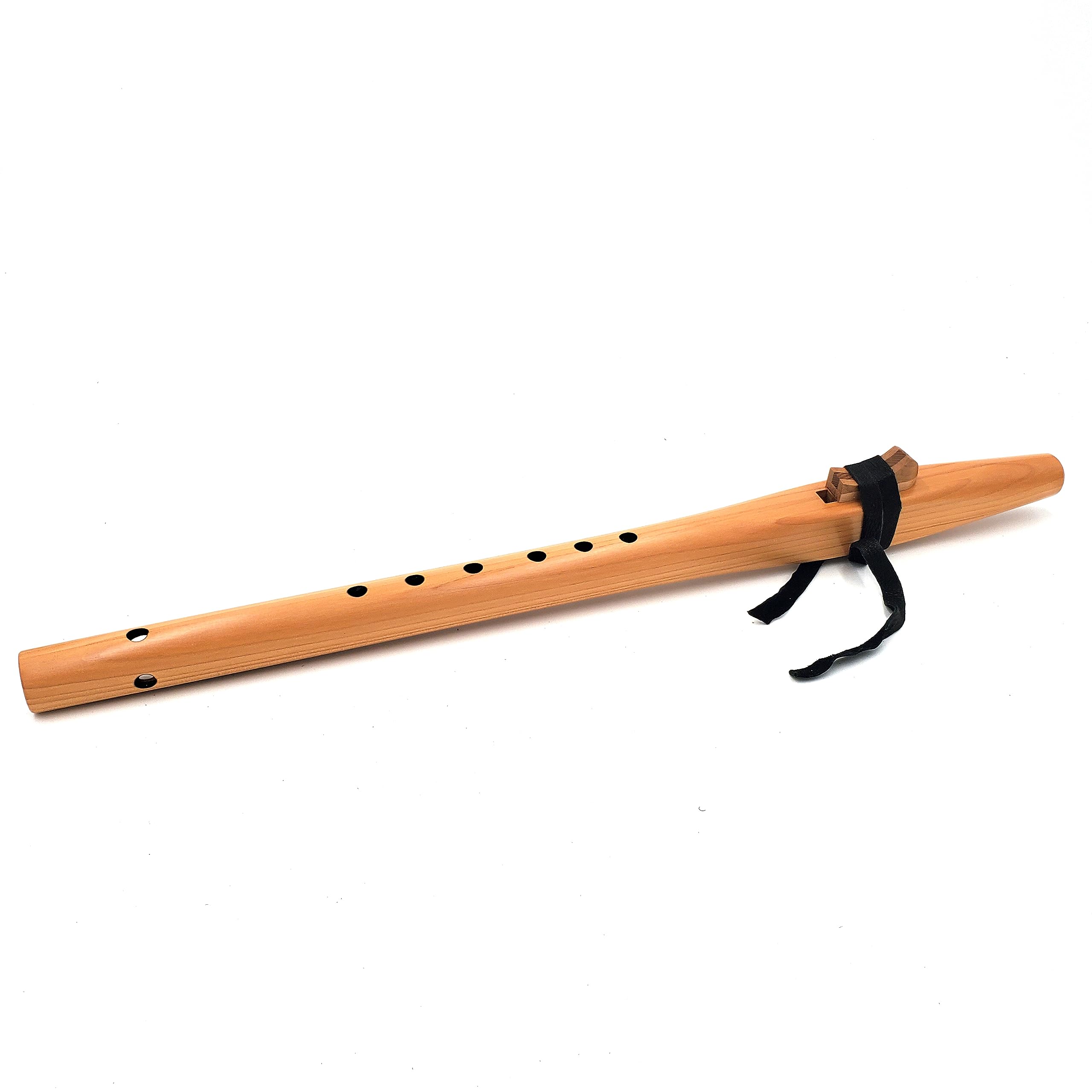Native American Style G Flute, Cedar Beginner Flute Package with Book by Stellar Flutes. Stellar Basic G Flute (Flute Bag Not Included)