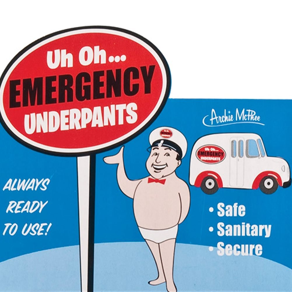 Accoutrements Emergency Underpants